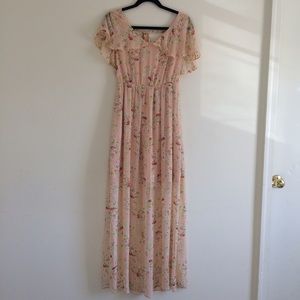 Floral long dress